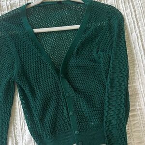 Uniqlo Emerald Green Women's Cardigan